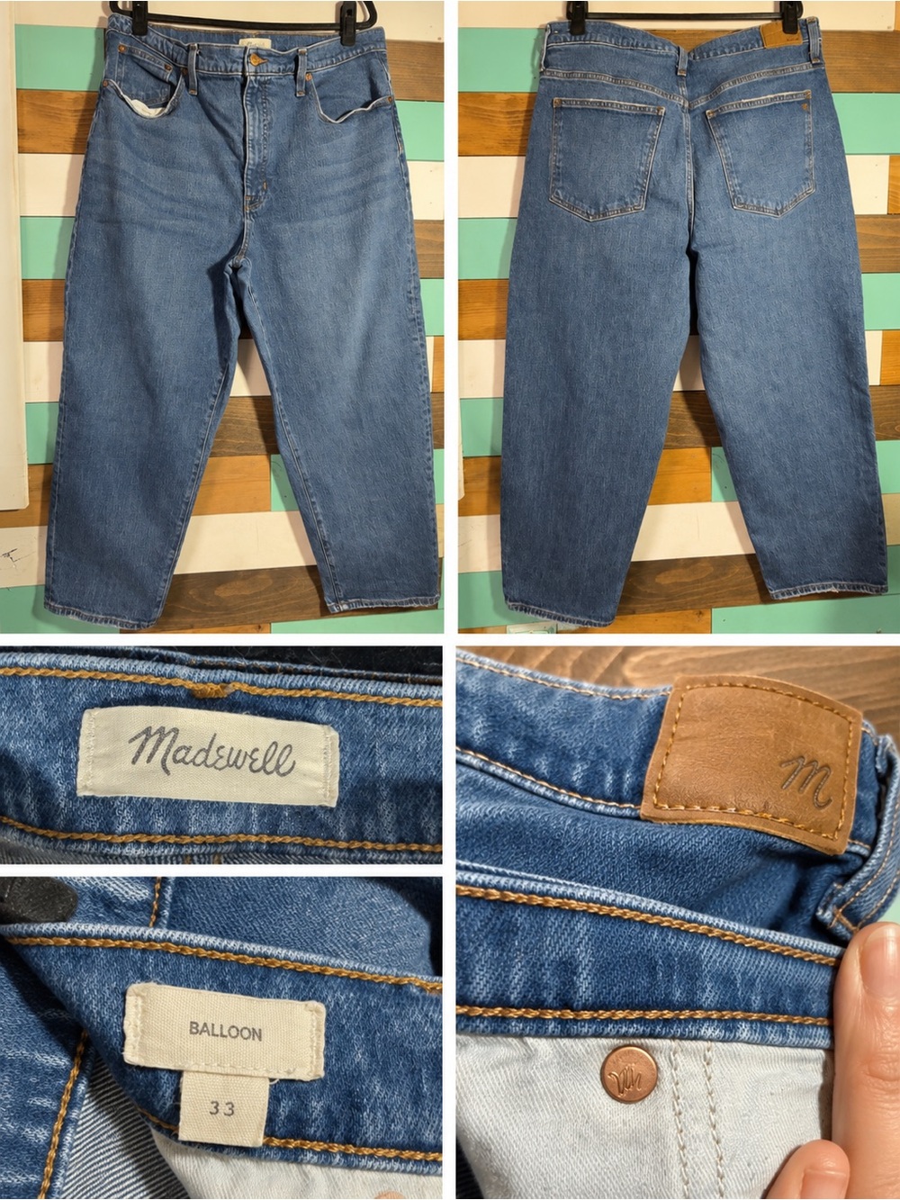 Madewell Balloon Fit Jeans
